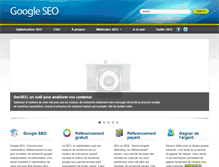 Tablet Screenshot of google-seo.fr